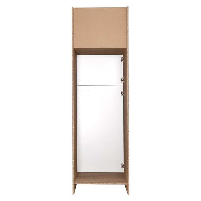 Respekta Merle Geräteumbauschrank (B x T x H: 60 x 60 x 200 cm, Weiß, Für Kühl-Gefrierkombination) | BAUHAUS