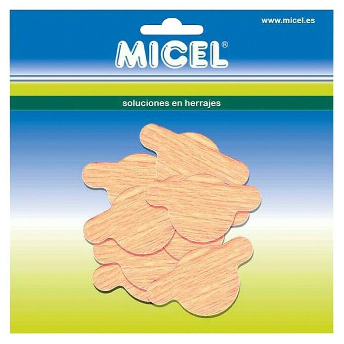Micel Brimic Tapón embellecedor Haya (Diámetro: 35 mm, 8 uds.)