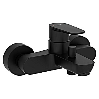 VitrA Flow Soft Badewannenarmatur (Schwarz, Matt)