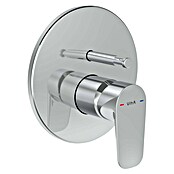 VitrA Flow Soft UP-Badewannenarmatur (Chrom, Glänzend, Ausladung Armatur: 87 mm) | BAUHAUS