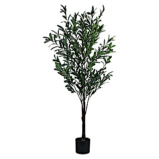 Planta artificial Olivo (Altura: 150 cm, Verde, Plástico)