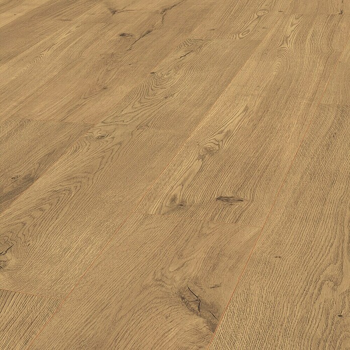Egger Laminaat NatureSense Aqua Lausanne Natuur Eiken (Bruin, Planken, 1.292 x 193 x 10 mm) | BAUHAUS