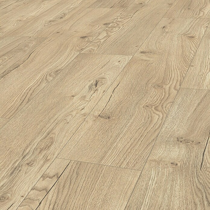 Egger Laminat NatureSense Aqua Olchon Eiche sandbeige (Olchon Eiche sandbeige, Landhausdiele, 1 292 x 193 x 8 mm) | BAUHAUS