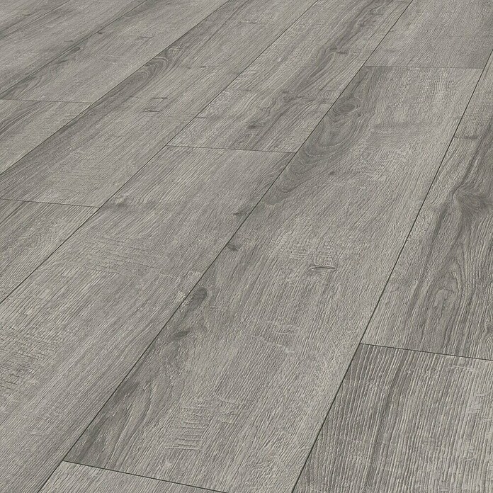 Egger Laminaat NatureSense Aqua Sherman Lichtgrijs Eiken (Planken, 1.292 x 193 x 8 mm) | BAUHAUS