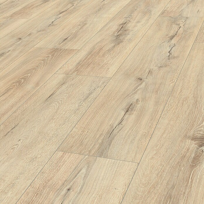 Egger Laminat NatureSense Aqua Melba Eiche beige (Melba Eiche beige, Landhausdiele, 1 292 x 193 x 8 mm) | BAUHAUS