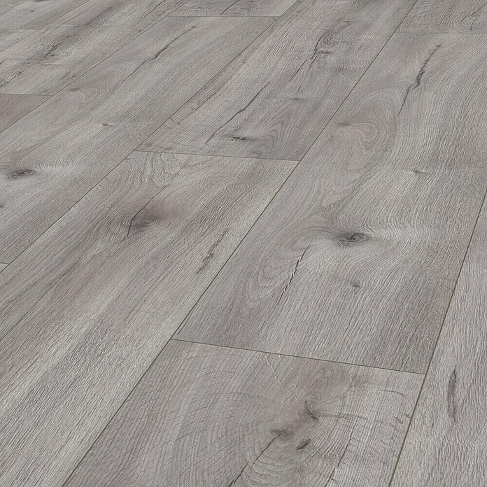 Egger Laminaat NatureSense Aqua Loja Eiken Lichtgrijs (Planken, 1.292 x 246 x 8 mm) | BAUHAUS