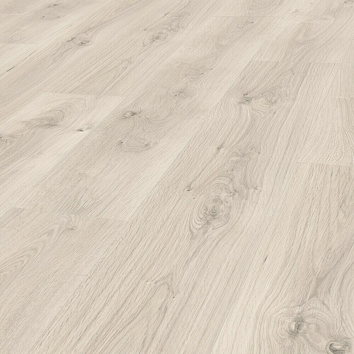 Egger Laminat NatureSense Aqua Pinot Eiche weiß (Pinot Eiche weiß, Landhausdiele, 1 292 x 193 x 8 mm) | BAUHAUS