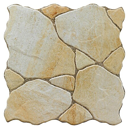 Feinsteinzeugfliese Cala Jet (45 x 45 cm, Beige, Matt)