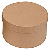 Glorex Pappbox (Durchmesser: 8 cm, Höhe: 4,5 cm, Pappe)