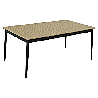 Garten-Ausziehtisch (L x B x H: 180 x 100 x 76 cm, Polywood)
