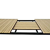 Garten-Ausziehtisch (L x B x H: 180 x 100 x 76 cm, Polywood) | BAUHAUS