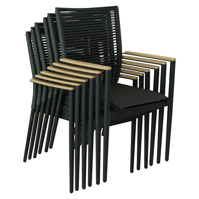 Gartenmöbel-Set (7 -tlg., Polywood, Braun) | BAUHAUS