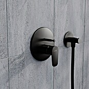 VitrA Flow Soft UP-Badewannenarmatur (Schwarz, Matt, Ausladung Armatur: 87 mm) | BAUHAUS