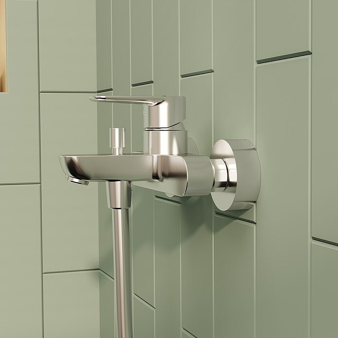 VitrA Flow Soft Badewannenarmatur (Chrom, Glänzend) | BAUHAUS