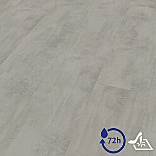 Egger Laminat Aquadura+ Chromix silber (Chromix silber, Fliese, 1 292 x 327 x 7,5 mm)