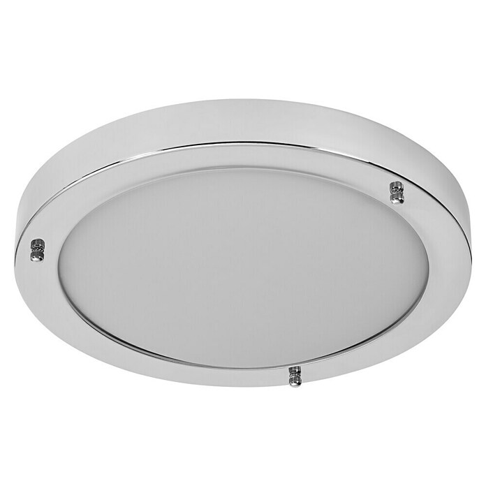 Ledvance Foco LED (Ø x Al: 31 x 8 cm, Blanco cálido, Cromo, E27) | BAUHAUS