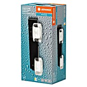 Ledvance Orbis Aplique de pared LED (11 W, L x An x Al: 30 x 13 x 9 cm, Negro, Blanco cálido, 2 ud.) | BAUHAUS