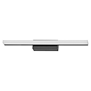 Ledvance Orbis Aplique LED para espejo Orbis (10 W, L x An x Al: 60 x 8,8 x 5,7 cm, Negro, Blanco cálido)