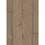 Egger Laminatmuster NatureSense Aqua (297 x 193 x 8 mm, Landhausdiele, Turin Eiche braun) | BAUHAUS