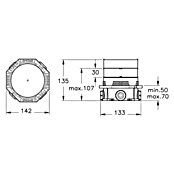 VitrA Unterputzsystem V-Box (½″) | BAUHAUS