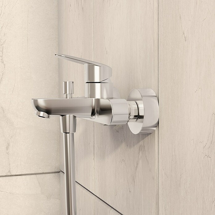 VitrA Flow Round Badewannenarmatur (Chrom, Glänzend) | BAUHAUS