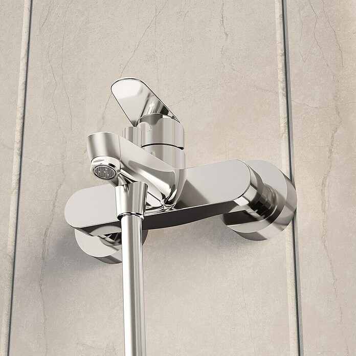 VitrA Flow Round Badewannenarmatur (Chrom, Glänzend) | BAUHAUS