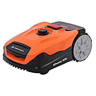 Yard Force Mähroboter Xpower 400 (400 m², Schnittbreite: 180 mm, Induktionsgestützte Navigation, Begrenzungskabel)