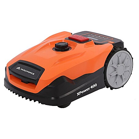 Yard Force Mähroboter Xpower 400 (400 m², Schnittbreite: 180 mm, Induktionsgestützte Navigation, Begrenzungskabel)