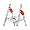 Hailo Stehleiter L80 Comfortline (Arbeitshöhe: 3,07 m, Belastbarkeit: 150 kg, Aluminium) | BAUHAUS