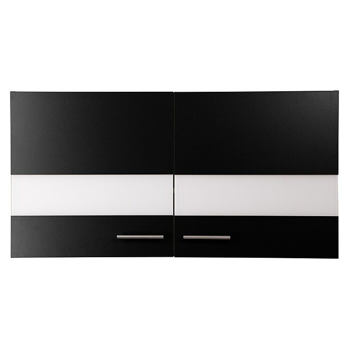 Respekta Merle Hängeschrank (B x T x H: 110 x 34,6 x 56,1 cm, Schwarz) | BAUHAUS