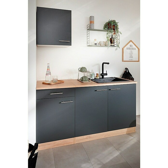 Respekta Merle Hängeschrank (B x T x H: 50 x 34,6 x 56,1 cm, Grau) | BAUHAUS