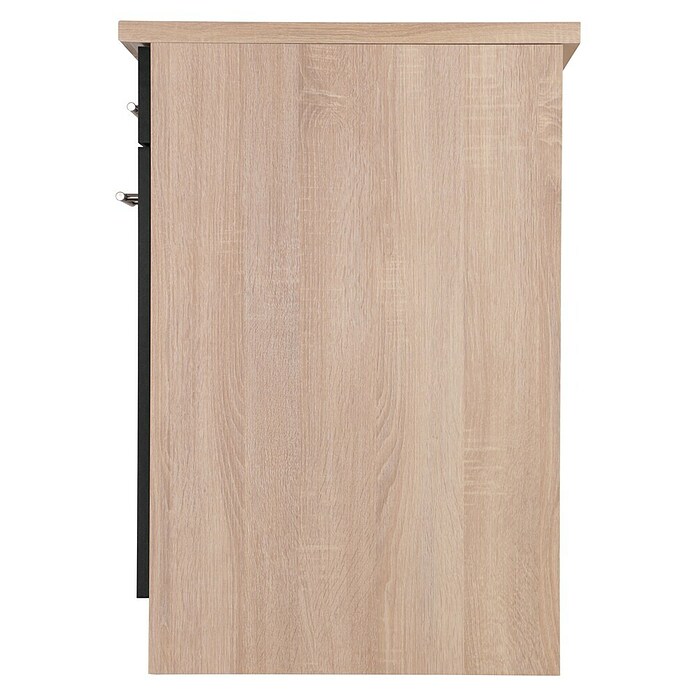Respekta Merle Unterschrank (B x T x H: 50 x 60 x 84,8 cm, Schwarz) | BAUHAUS