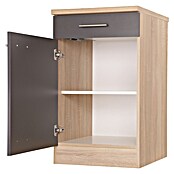 Respekta Merle Unterschrank (B x T x H: 50 x 60 x 84,8 cm, Grau) | BAUHAUS
