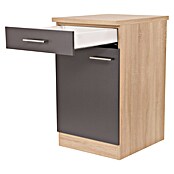Respekta Merle Unterschrank (B x T x H: 50 x 60 x 84,8 cm, Grau) | BAUHAUS