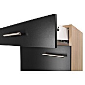 Respekta Merle Unterschrank (B x T x H: 50 x 60 x 84,8 cm, Schwarz) | BAUHAUS