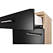 Respekta Merle Unterschrank (B x T x H: 50 x 60 x 84,8 cm, Schwarz) | BAUHAUS