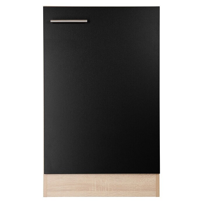 Respekta Merle Spülenunterschrank (B x T x H: 50 x 60 x 84,8 cm, Schwarz) | BAUHAUS