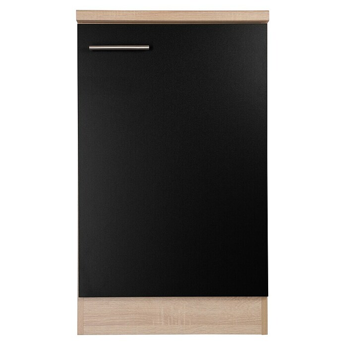 Respekta Merle Spülenunterschrank (B x T x H: 50 x 60 x 84,8 cm, Schwarz) | BAUHAUS