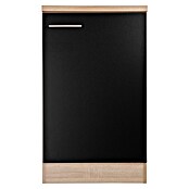 Respekta Merle Spülenunterschrank (B x T x H: 50 x 60 x 84,8 cm, Schwarz) | BAUHAUS