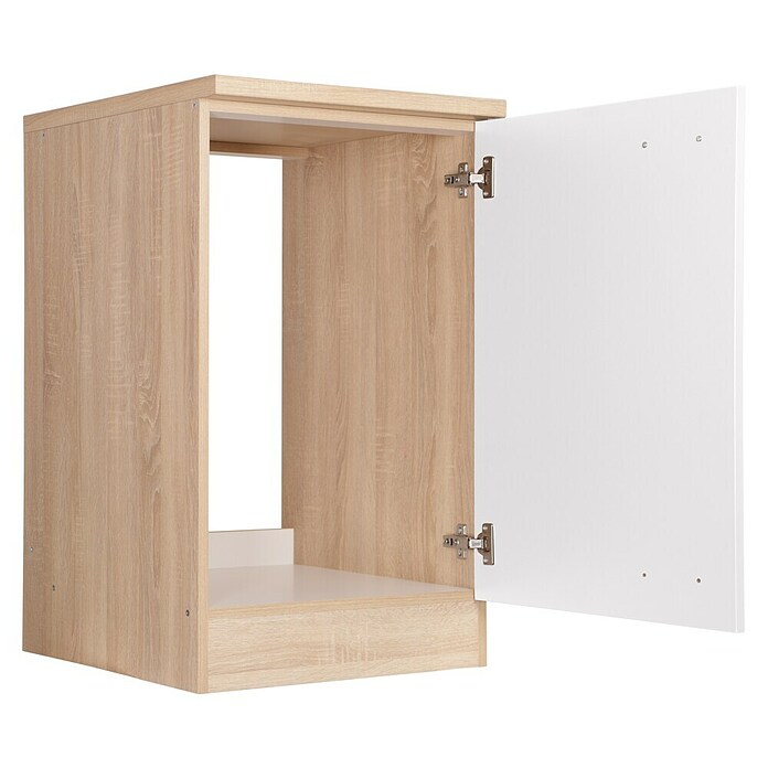 Respekta Merle Spülenunterschrank (B x T x H: 50 x 60 x 84,8 cm, Weiß) | BAUHAUS
