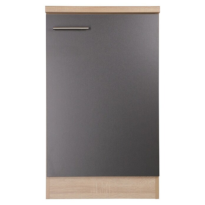 Respekta Merle Spülenunterschrank (B x T x H: 50 x 60 x 84,8 cm, Grau) | BAUHAUS