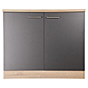 Respekta Merle Spülenunterschrank (B x T x H: 100 x 60 x 84,8 cm, Grau) | BAUHAUS