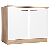 Respekta Merle Spülenunterschrank (B x T x H: 100 x 60 x 84,8 cm, Weiß) | BAUHAUS