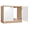 Respekta Merle Spülenunterschrank (B x T x H: 100 x 60 x 84,8 cm, Weiß) | BAUHAUS
