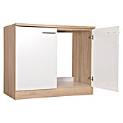 Respekta Merle Spülenunterschrank (B x T x H: 100 x 60 x 84,8 cm, Weiß) | BAUHAUS