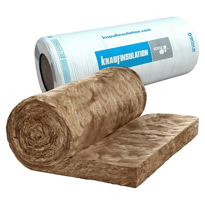 Knauf Insulation Glaswolle Naturoll Plus (8 200 x 1 200 x 100 mm) | BAUHAUS