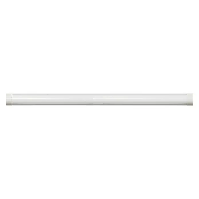 Alverlamp Regleta LED decorativa - 18 W, L x An x Al: 60 x 7,5 x 2,5 cm, Blanco cálido - Un elegante panel de pared horizontal blanco con molduras sutiles, que mejora un aspecto limpio y moderno para cualquier habitación.