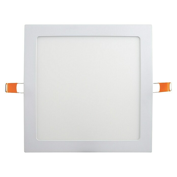 Alverlamp Foco downlight de superficie LED (20 W, L x An x Al: 22 x 22 x 1,5 cm, Blanco cálido, Blanco) | BAUHAUS
