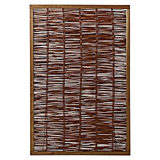 Plus Sichtschutzelement mit Rahmen (B x H: 120 x 180 cm, Braun)