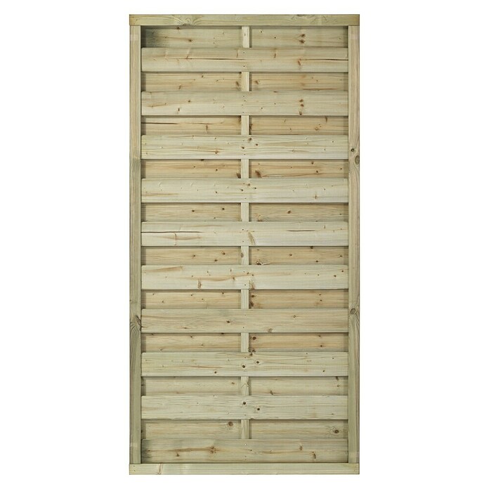 Plus Sichtschutzelement Bergen (90 x 180 cm, Natur) | BAUHAUS